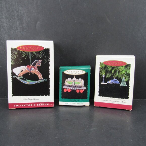 Hallmark Keepsake Ornament Lot of 3 Collector's Series Read Description Preowned - Picture 7 of 7